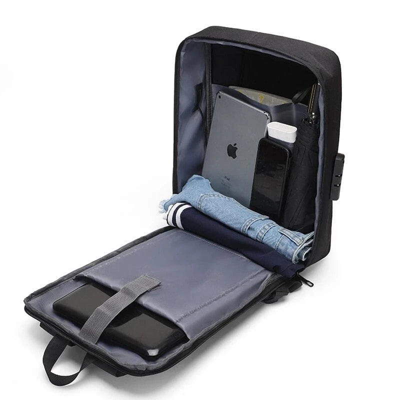 Ston Veyra™ Business-Rucksack – Minimalistisch, USB, TSA & Laptop 15,6"