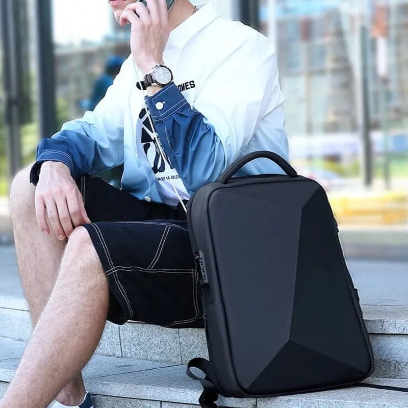Ston Opera™ Business-Rucksack – Minimalistisches Urban Design, TSA, USB & 15,6" Laptopfach